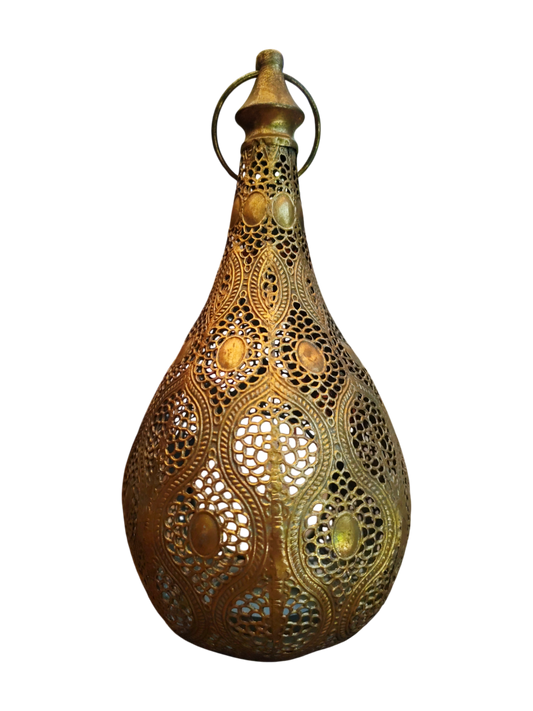 Candelabro Gota Dorada 30cm